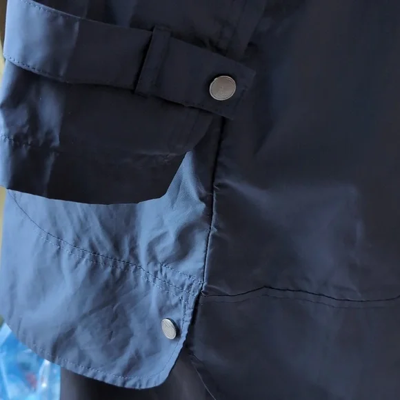 Sz L Cole Haan Hooded Trench - Picture 11 of 11